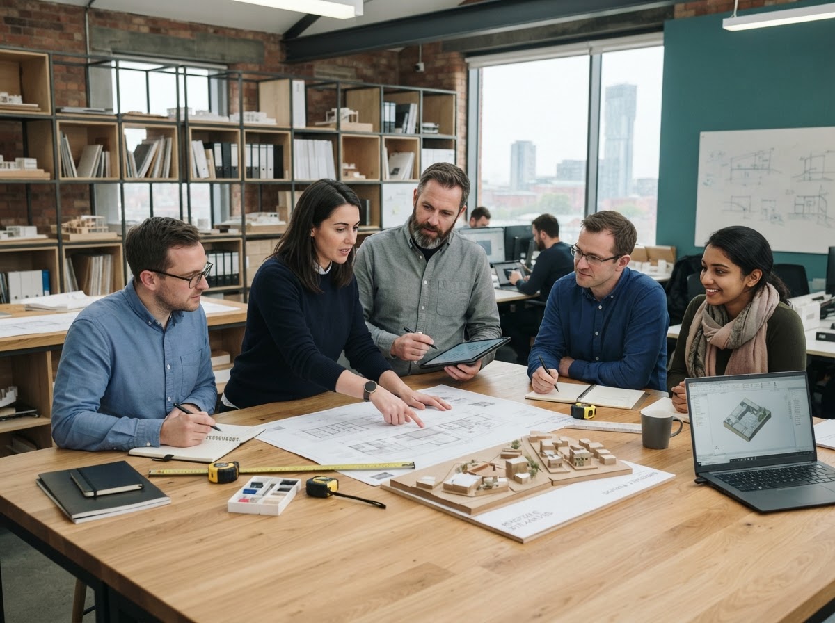 Mantle Rendovale team reviewing AI-driven portfolio risk data on screen